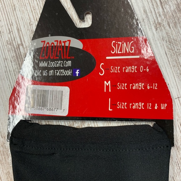 NWT ZooZatz black on black zip Hip Rocker belt - Picture 8 of 8